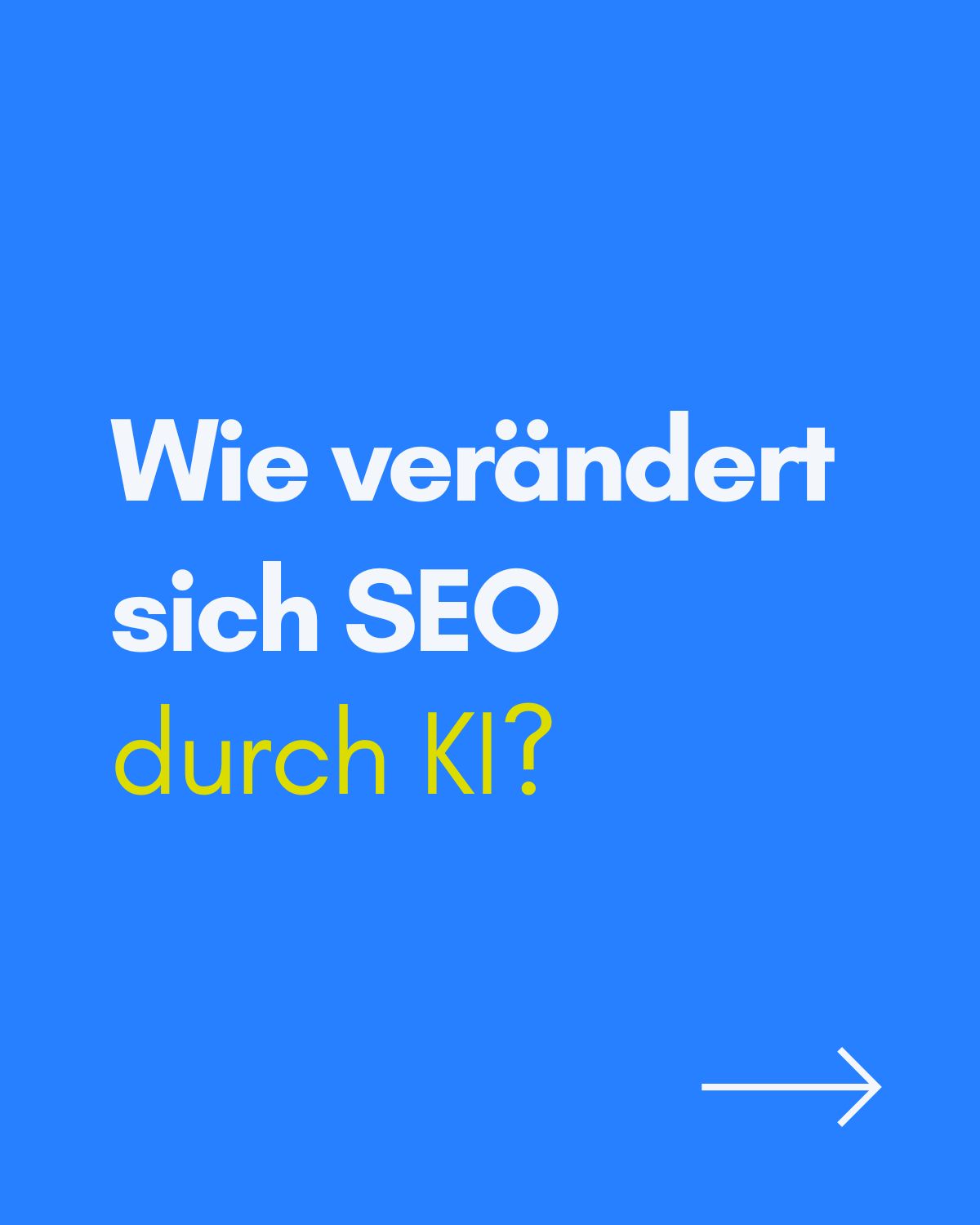 Wie verändert sich SEO durch KI?